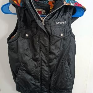 Women's small ecko hooded vest